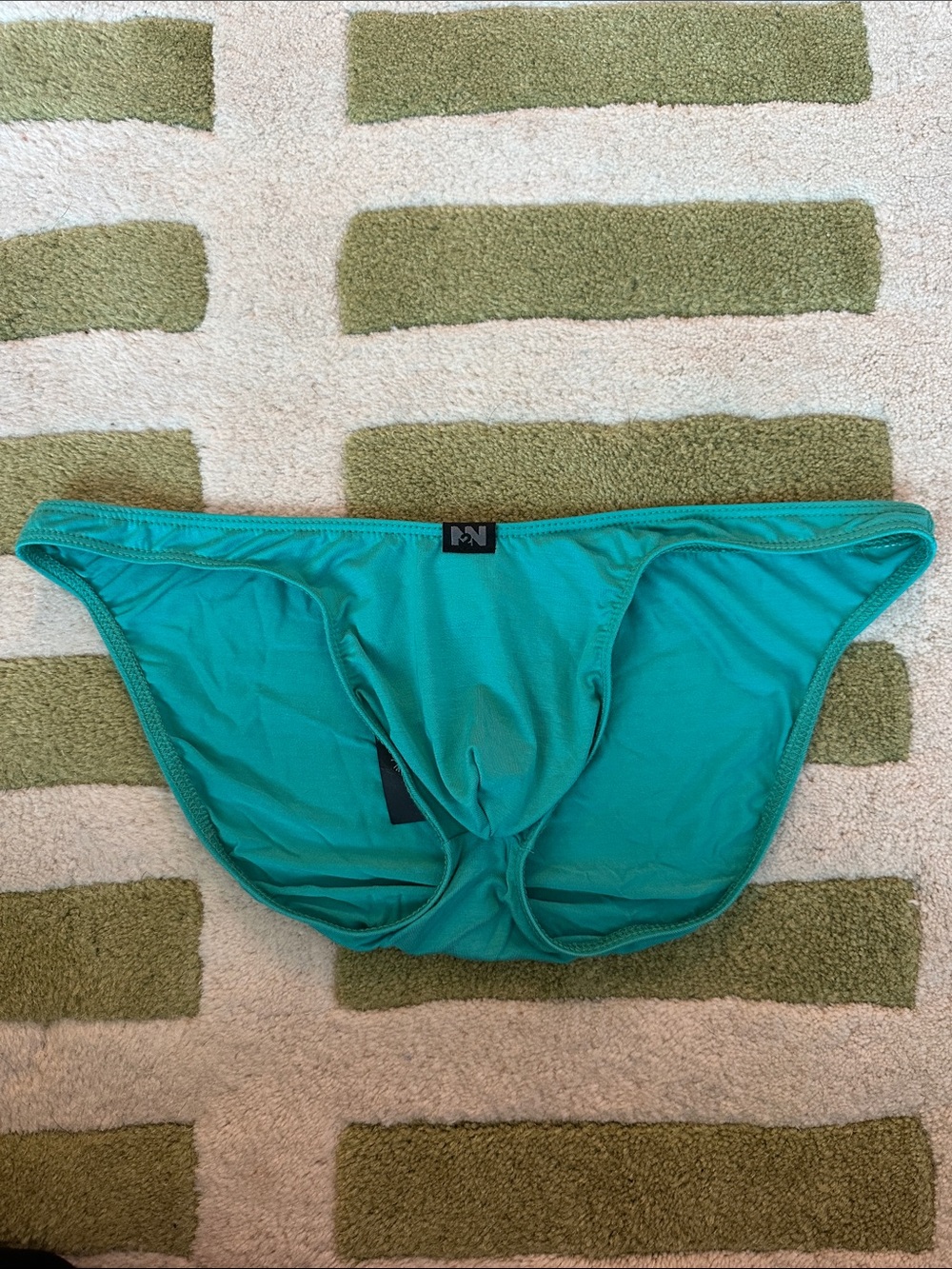 N2N Bodywear Teal Low Rise Briefs